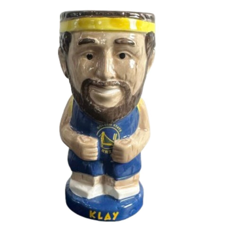 Collectible GOLDEN STATE WARRIORS Klay Thompson Tiki Mug Glass